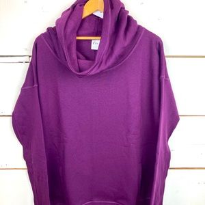 Zyia Oh so soft plum hoodie XL